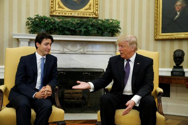 trump and Trudeau